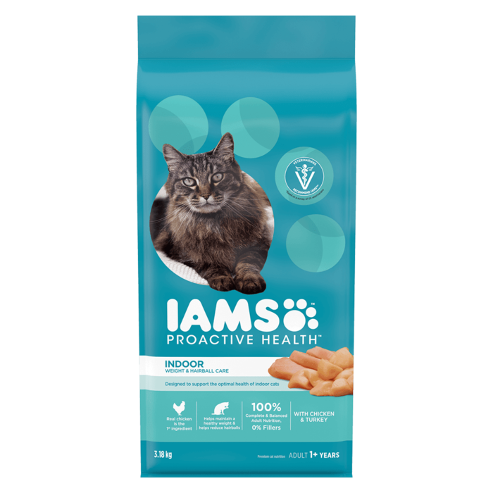 How Does IAMS Proactive Health Help Control Weight and Reduce Hairballs?