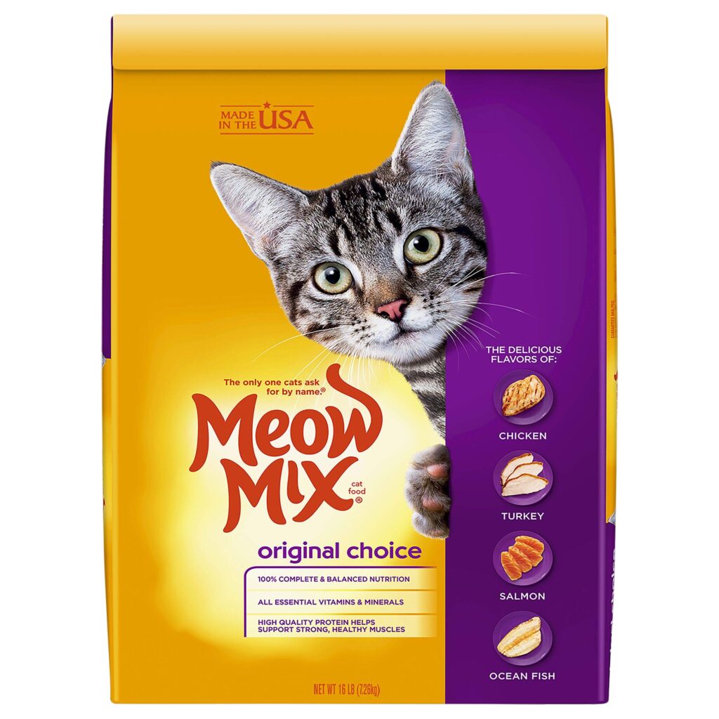 What Are the Key Ingredients in Meow Mix Original Choice?